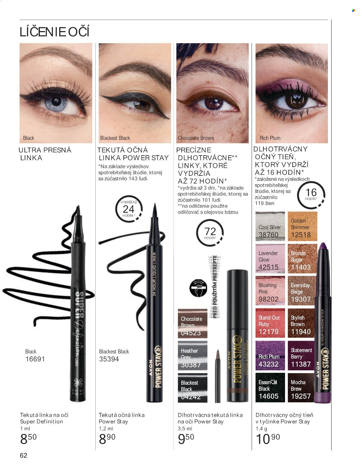 Leták Avon - 1.12.2024 - 31.12.2024. Strana 62