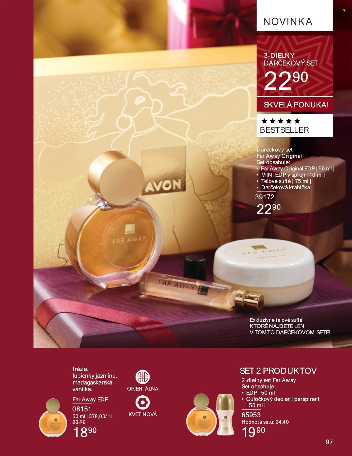 Leták Avon - 1.12.2024 - 31.12.2024. Strana 97