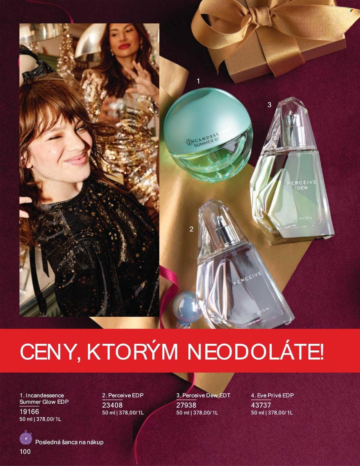 Leták Avon - 1.12.2024 - 31.12.2024. Strana 100