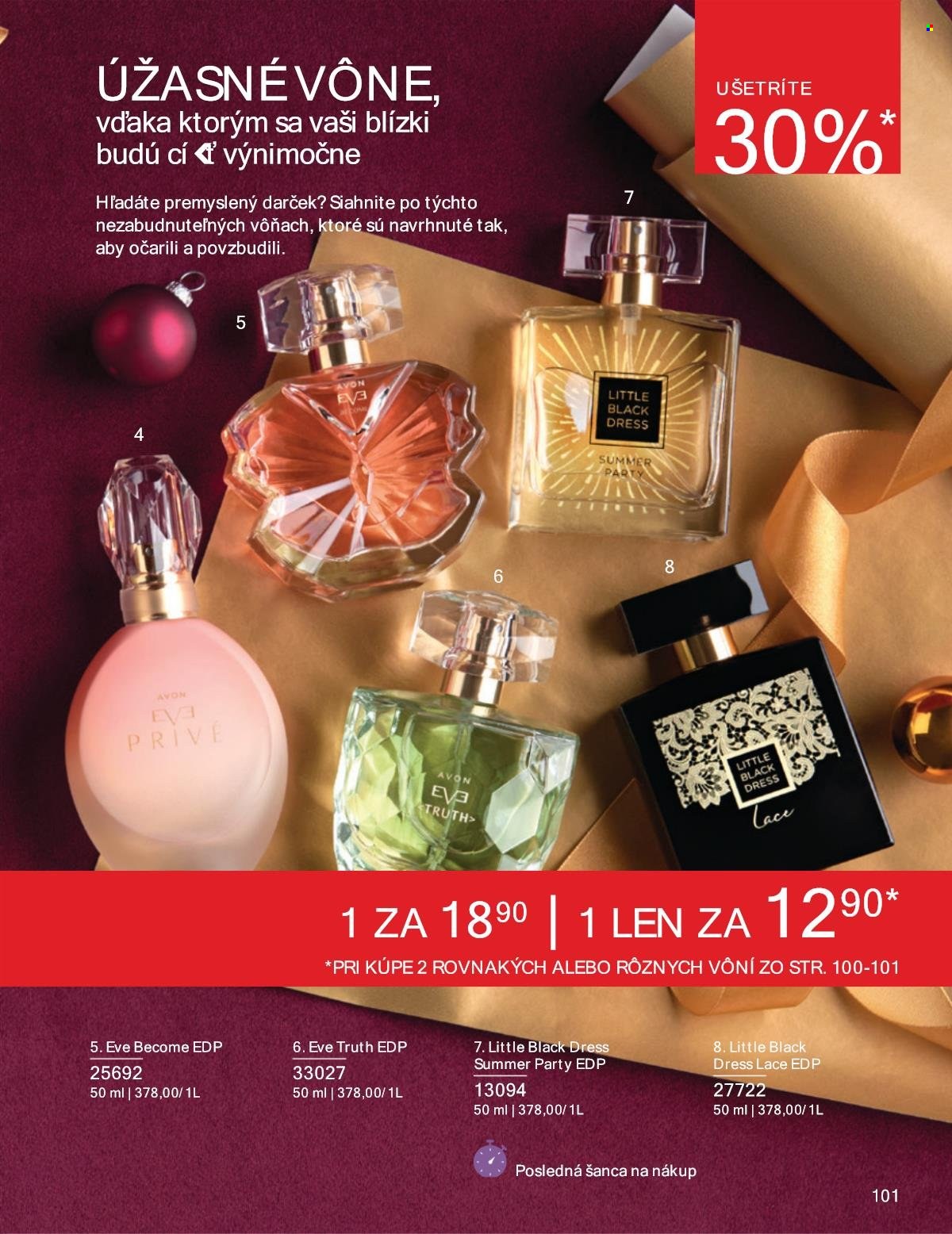 Leták Avon - 1.12.2024 - 31.12.2024. Strana 101