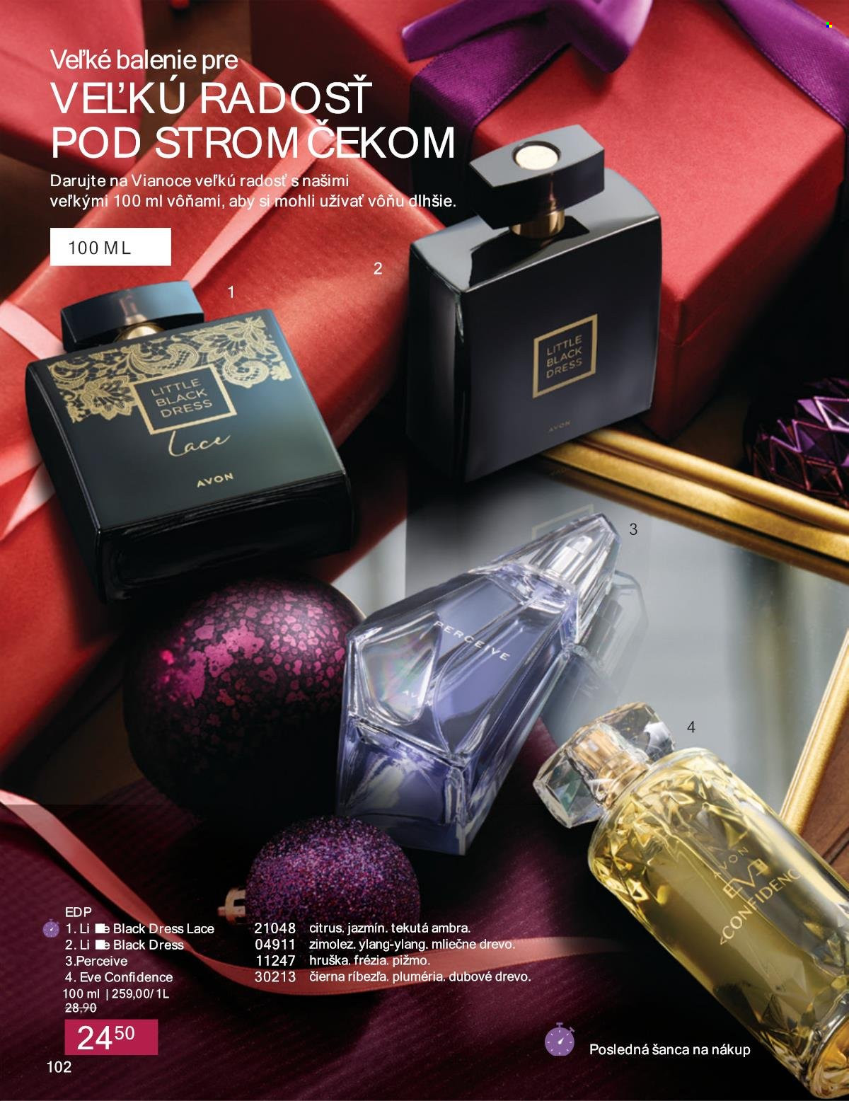 Leták Avon - 1.12.2024 - 31.12.2024. Strana 102