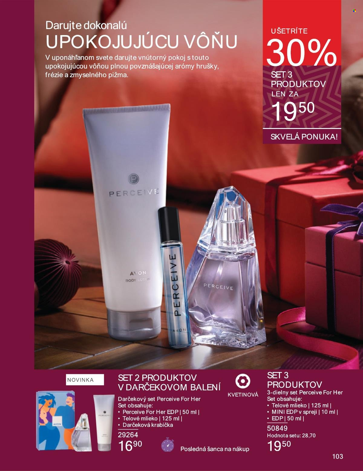 Leták Avon - 1.12.2024 - 31.12.2024. Strana 103