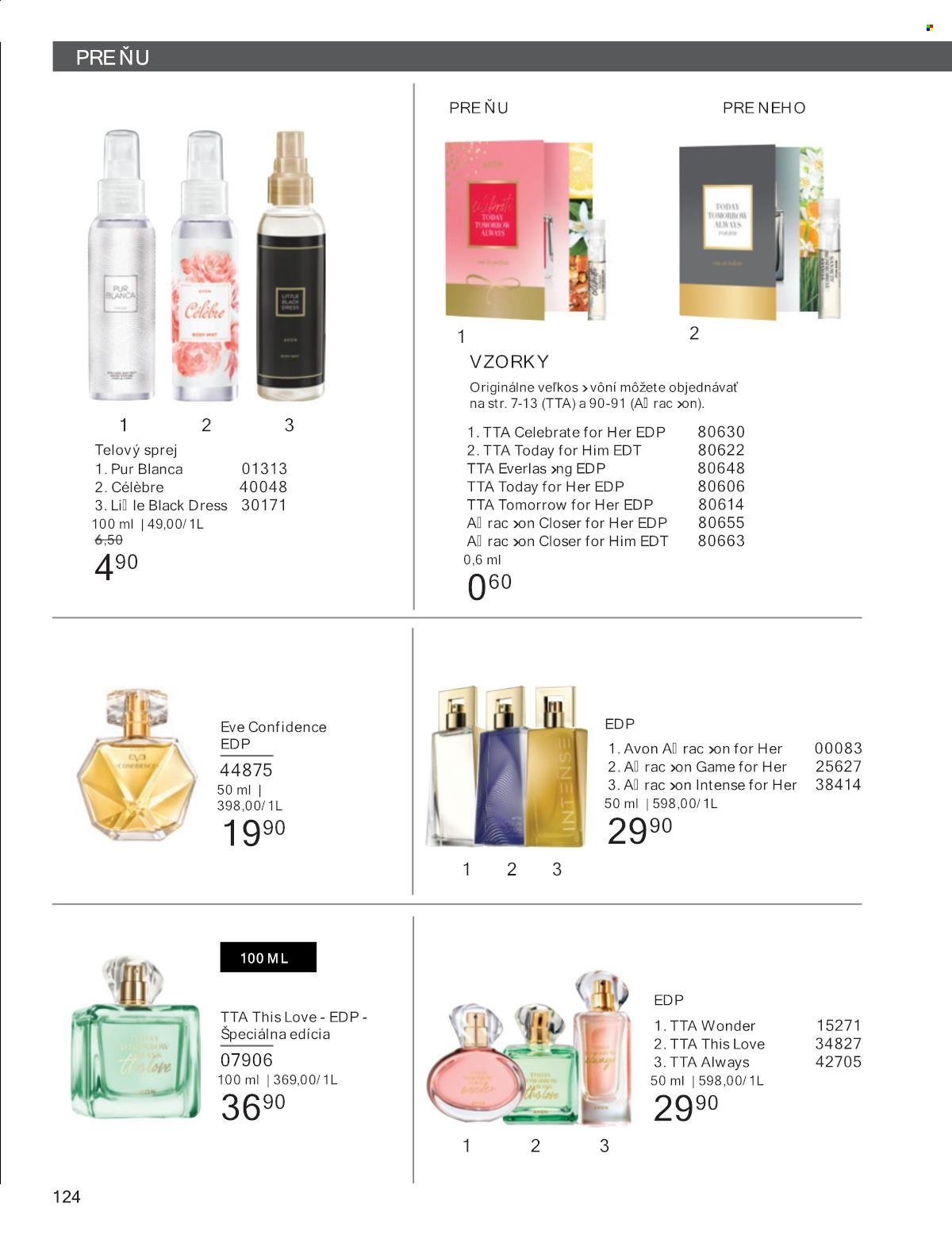 Leták Avon - 1.12.2024 - 31.12.2024. Strana 124