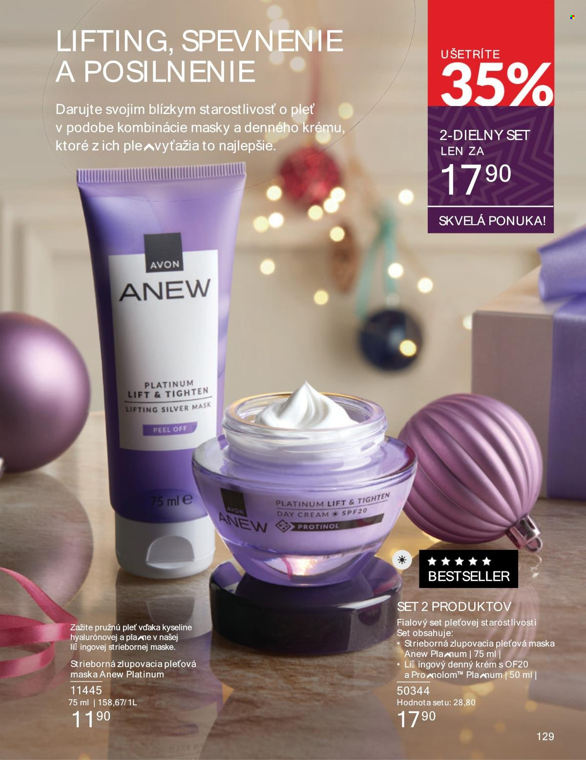 Leták Avon - 1.12.2024 - 31.12.2024. Strana 129