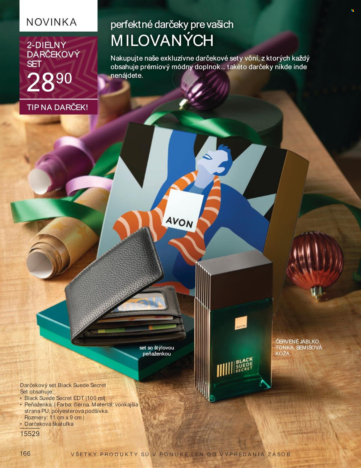 Leták Avon - 1.12.2024 - 31.12.2024. Strana 166