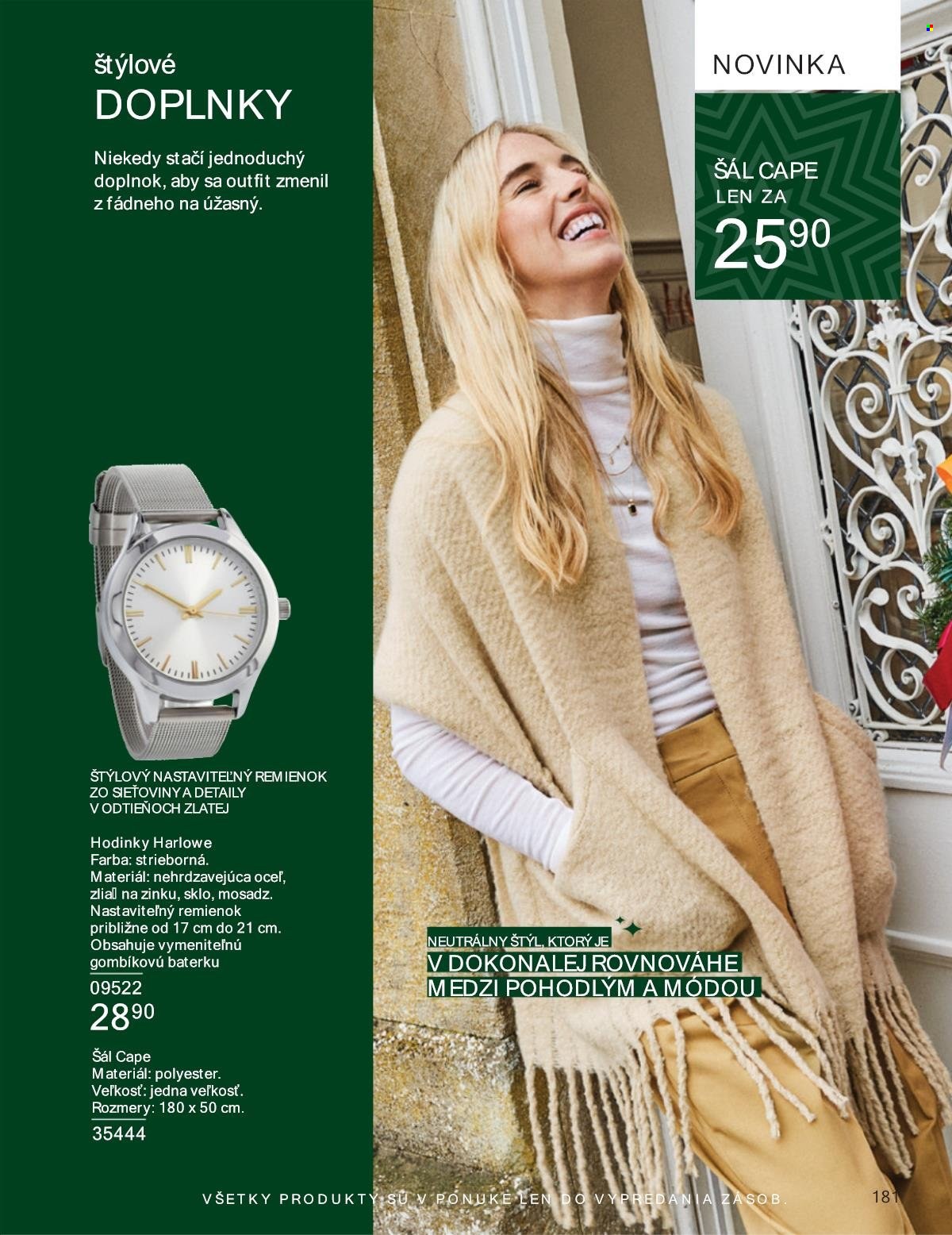 Leták Avon - 1.12.2024 - 31.12.2024. Strana 181