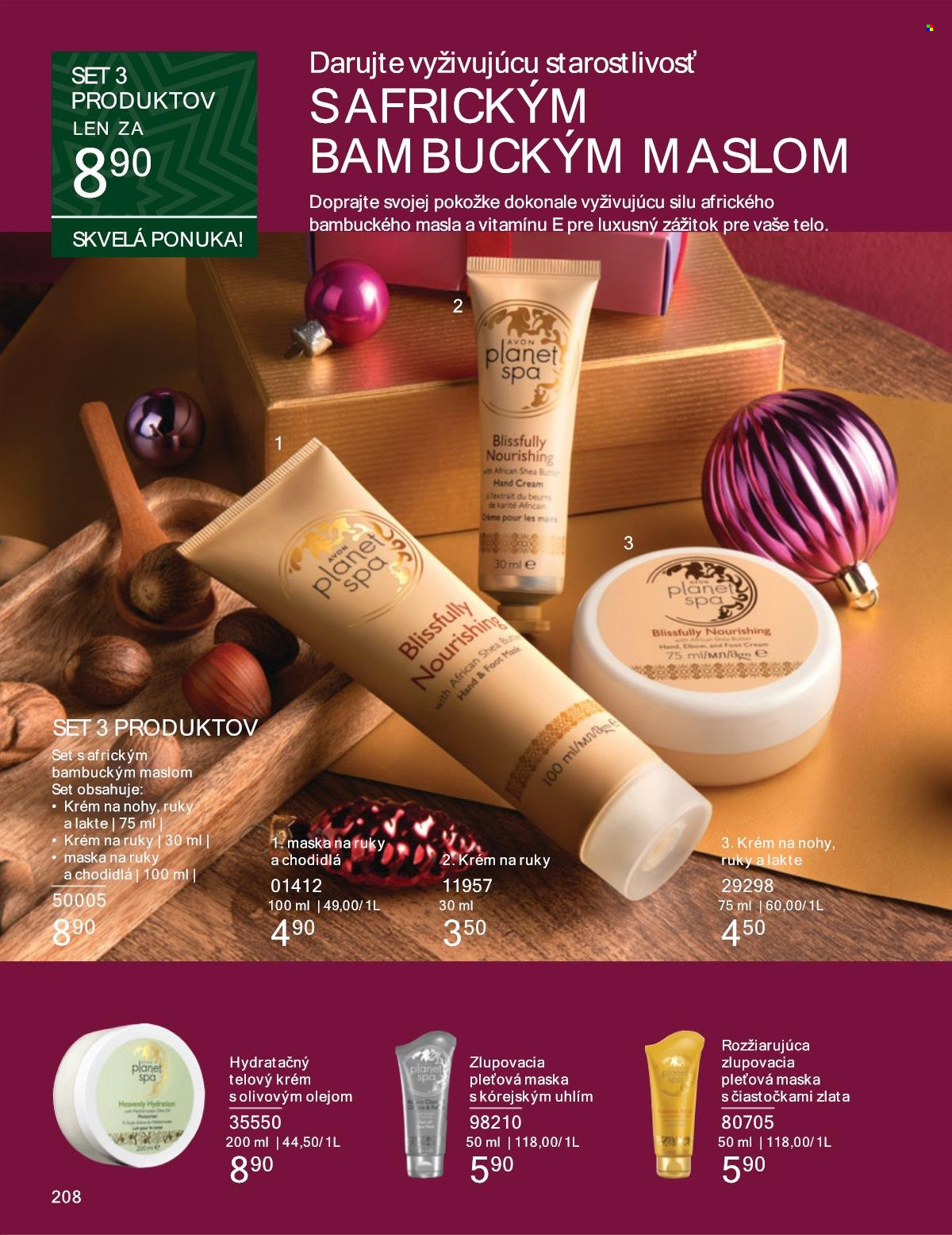 Leták Avon - 1.12.2024 - 31.12.2024. Strana 208