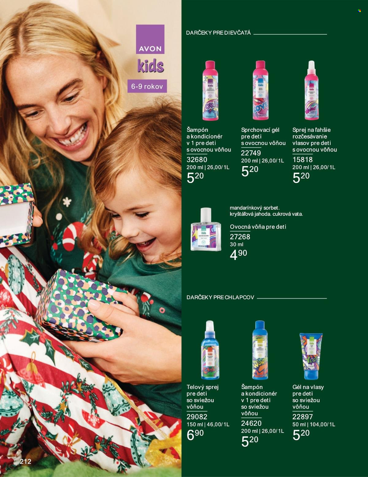 Leták Avon - 1.12.2024 - 31.12.2024. Strana 212