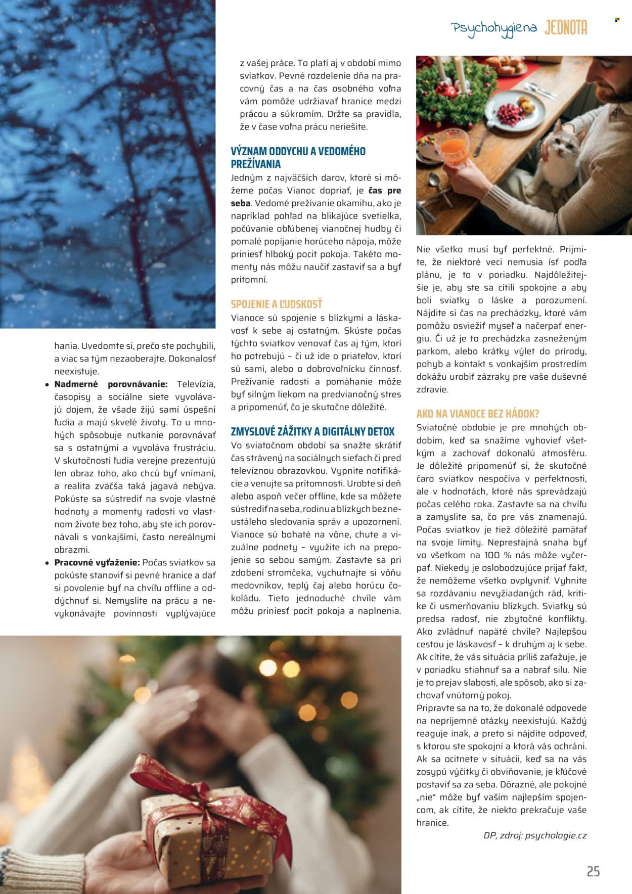 Leták COOP Jednota - 1.12.2024 - 31.12.2024. Strana 25
