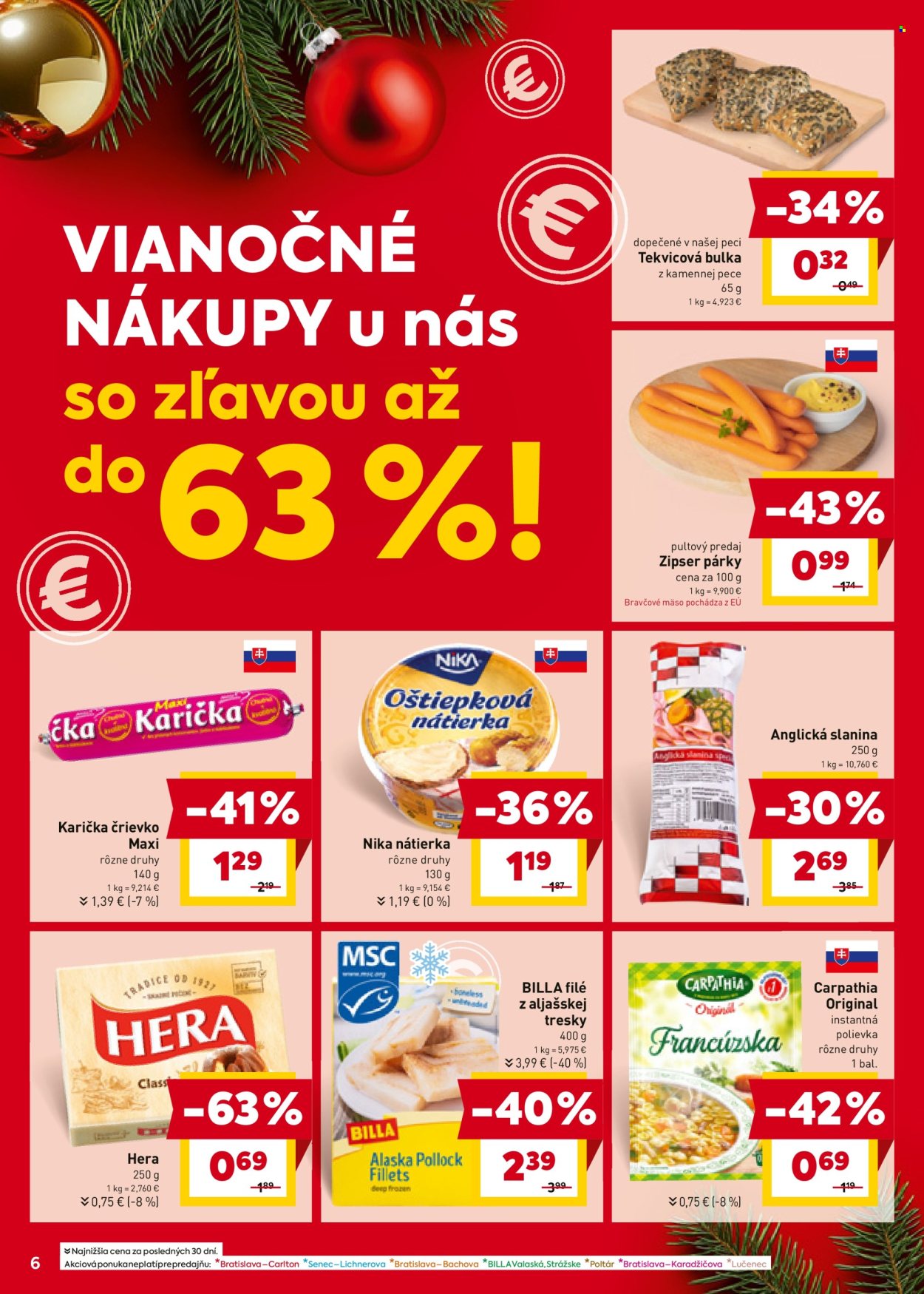 Leták Billa - 4.12.2024 - 10.12.2024. Strana 6