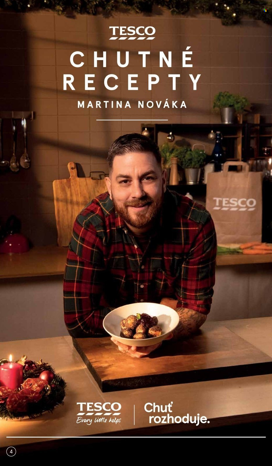Leták TESCO - 4.12.2024 - 10.12.2024. Strana 4