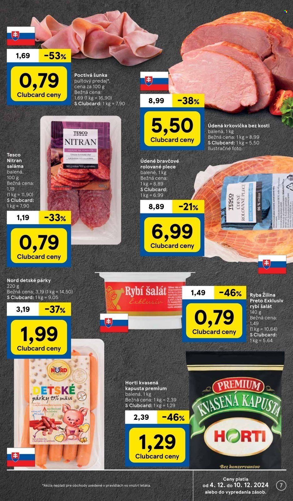Leták TESCO - 4.12.2024 - 10.12.2024. Strana 7