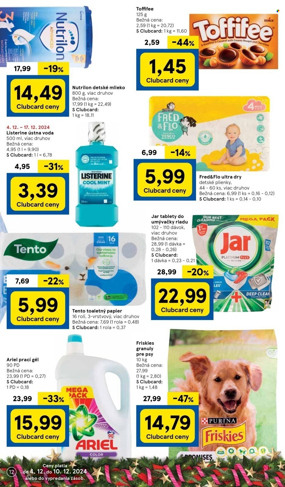 Leták TESCO - 4.12.2024 - 10.12.2024. Strana 12