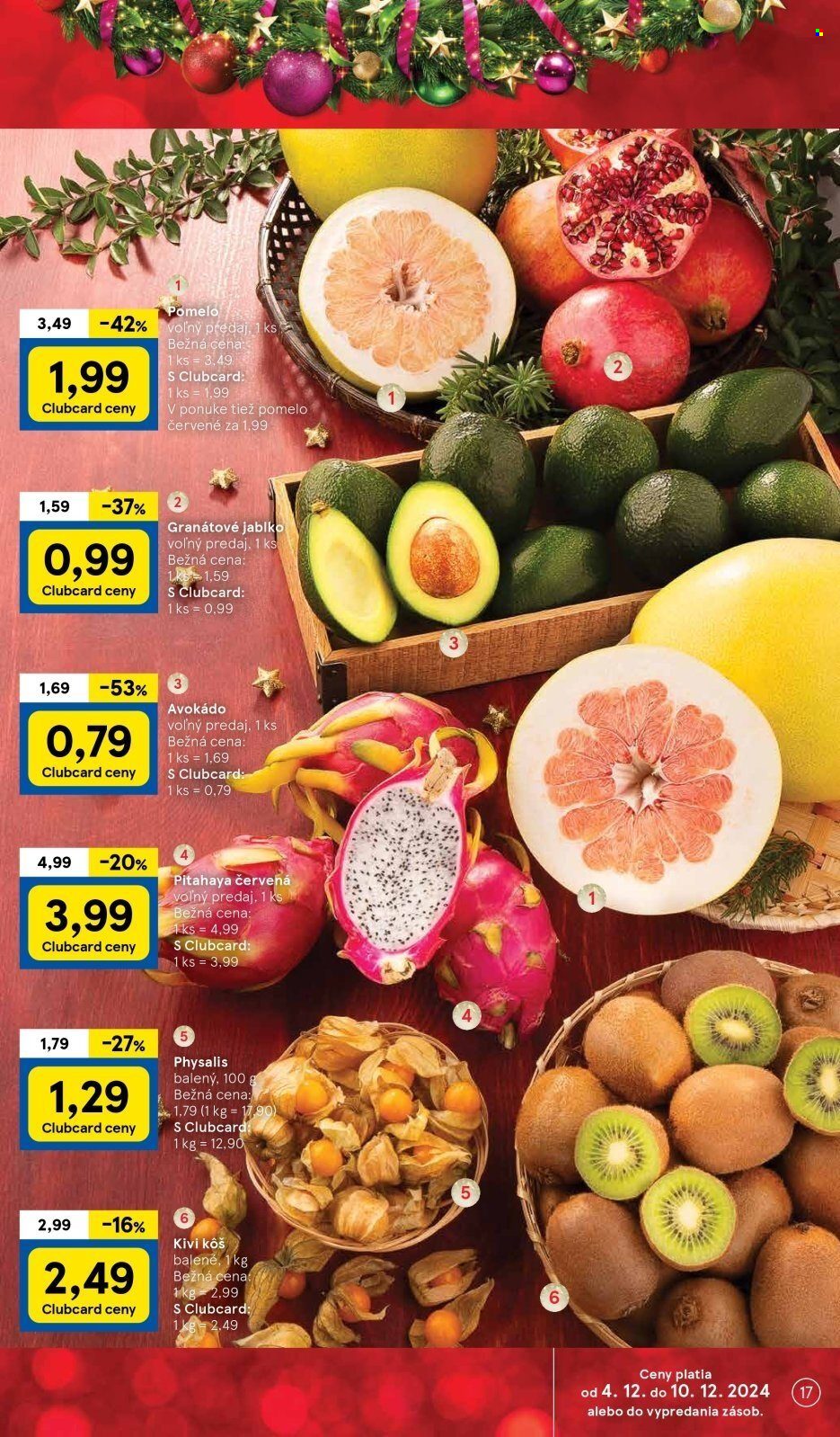 Leták TESCO - 4.12.2024 - 10.12.2024. Strana 17
