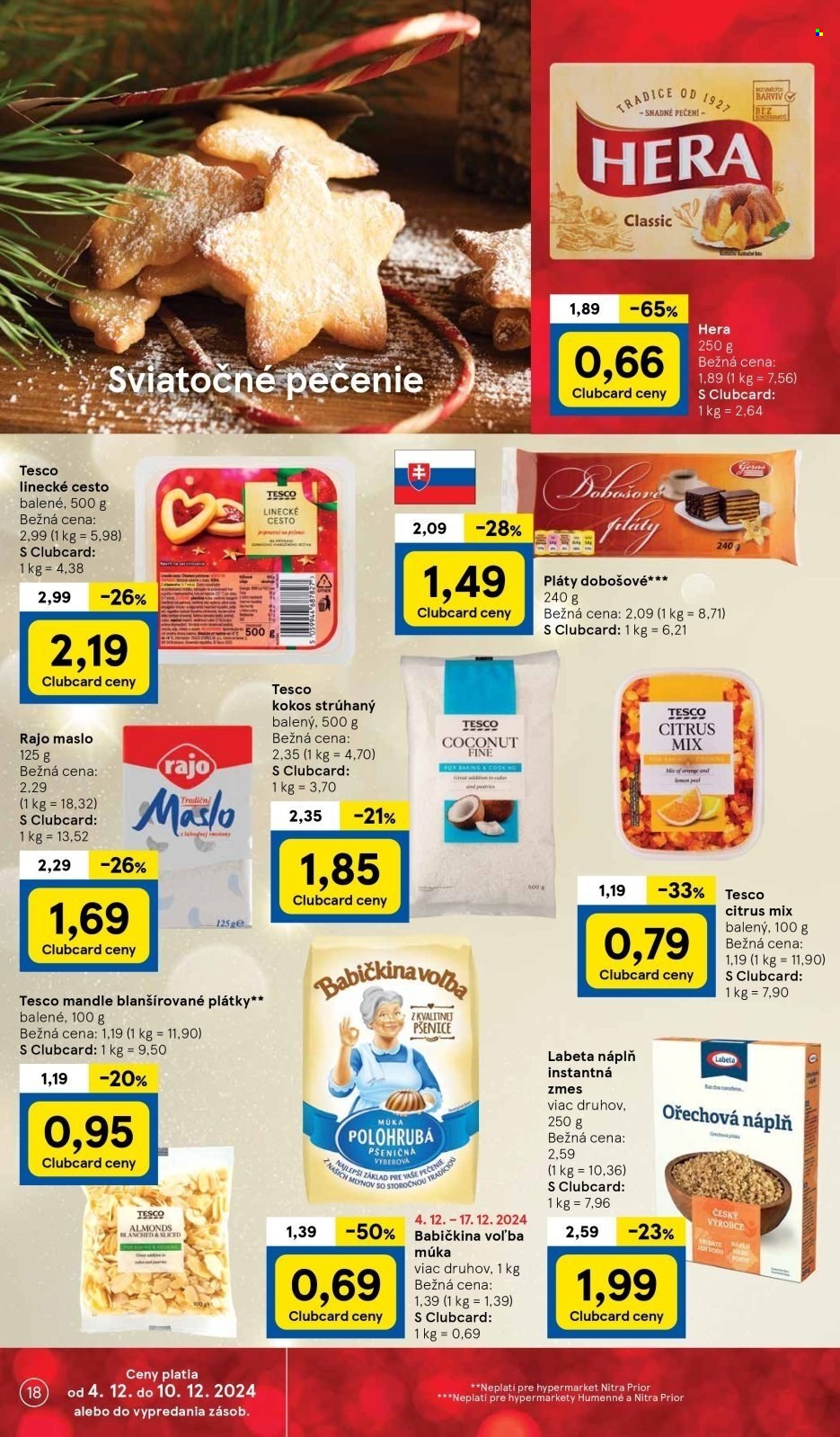 Leták TESCO - 4.12.2024 - 10.12.2024. Strana 18