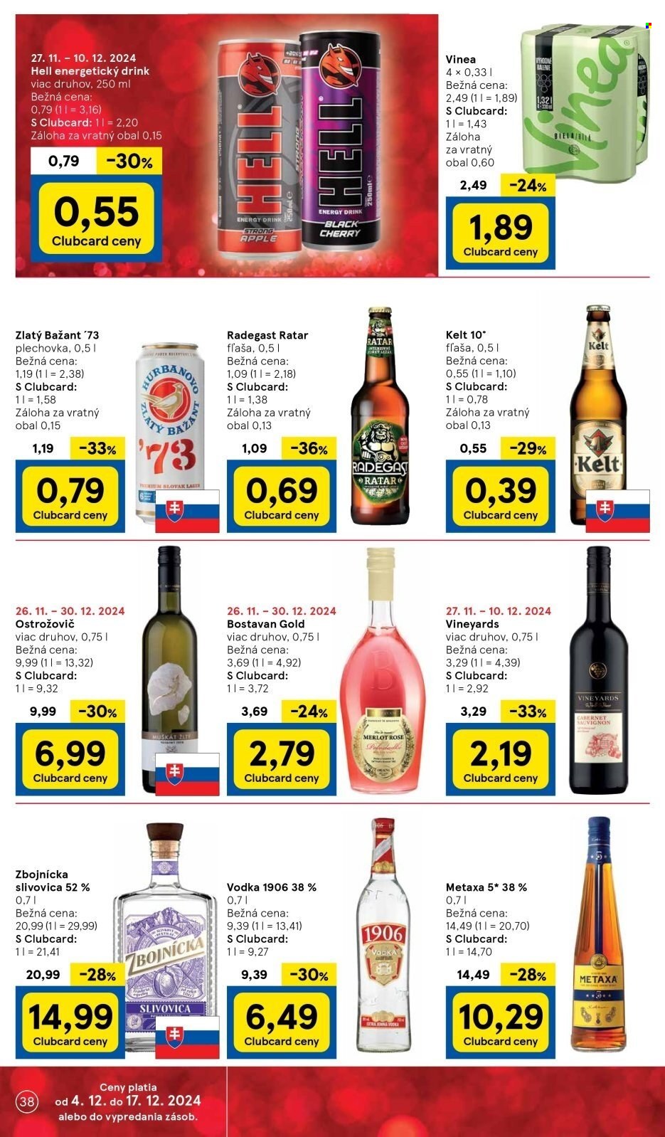 Leták TESCO - 4.12.2024 - 10.12.2024. Strana 38