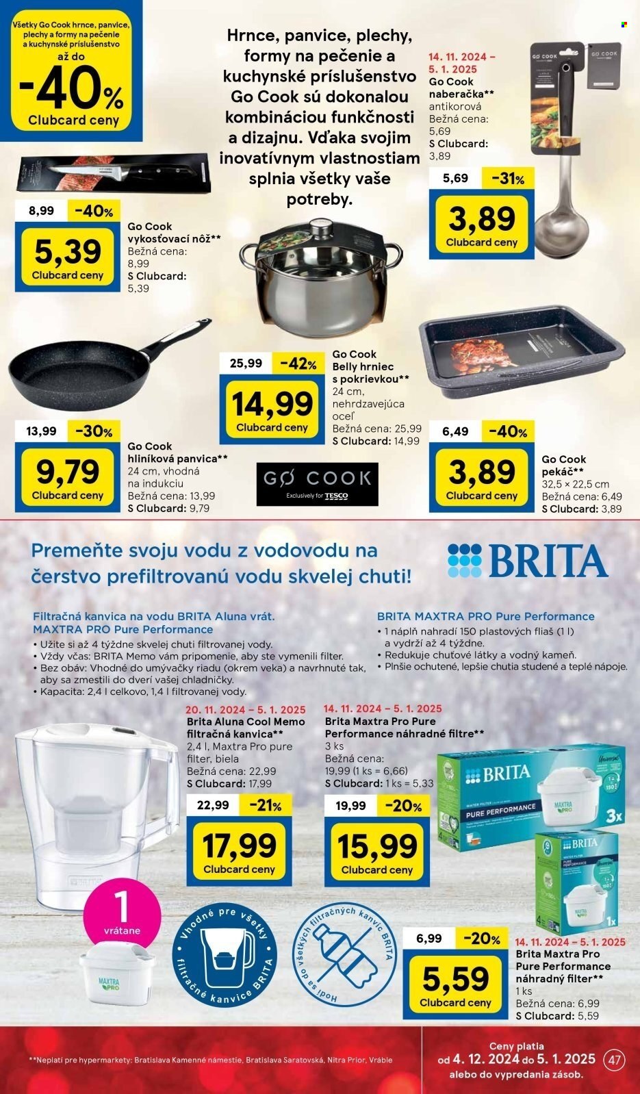 Leták TESCO - 4.12.2024 - 10.12.2024. Strana 47
