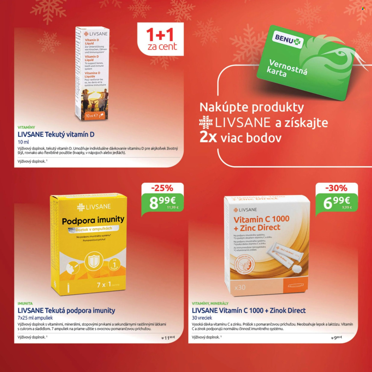 Leták BENU Lekáreň - 1.12.2024 - 31.12.2024. Strana 13