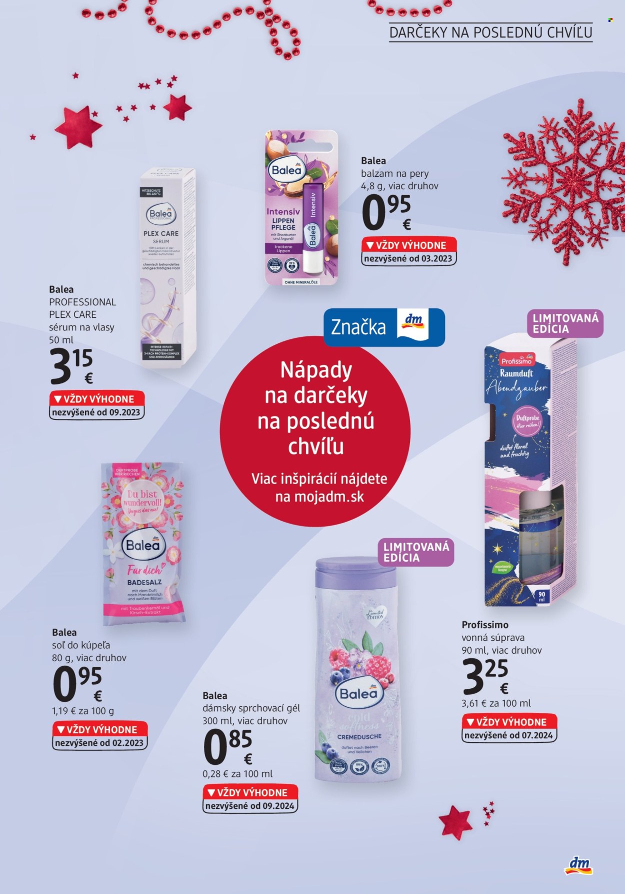 Leták dm drogerie - 1.12.2024 - 31.12.2024. Strana 17