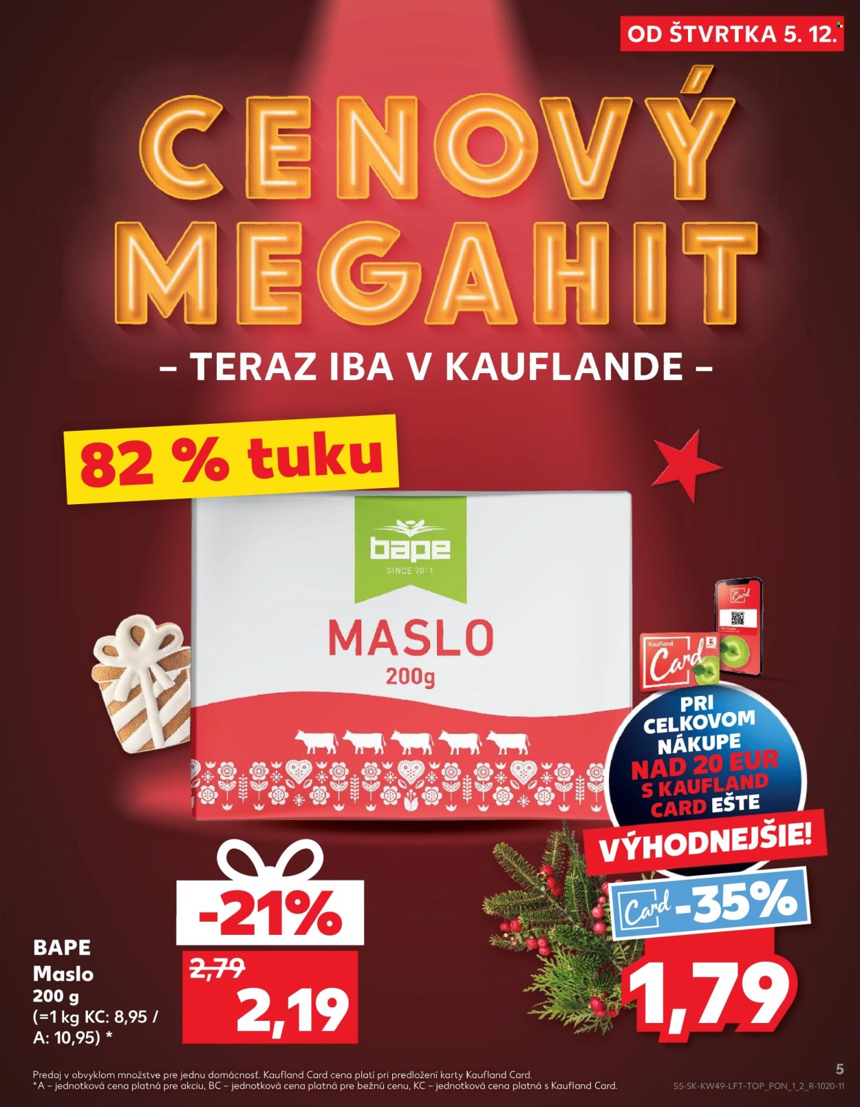 Leták Kaufland - 5.12.2024 - 11.12.2024. Strana 5