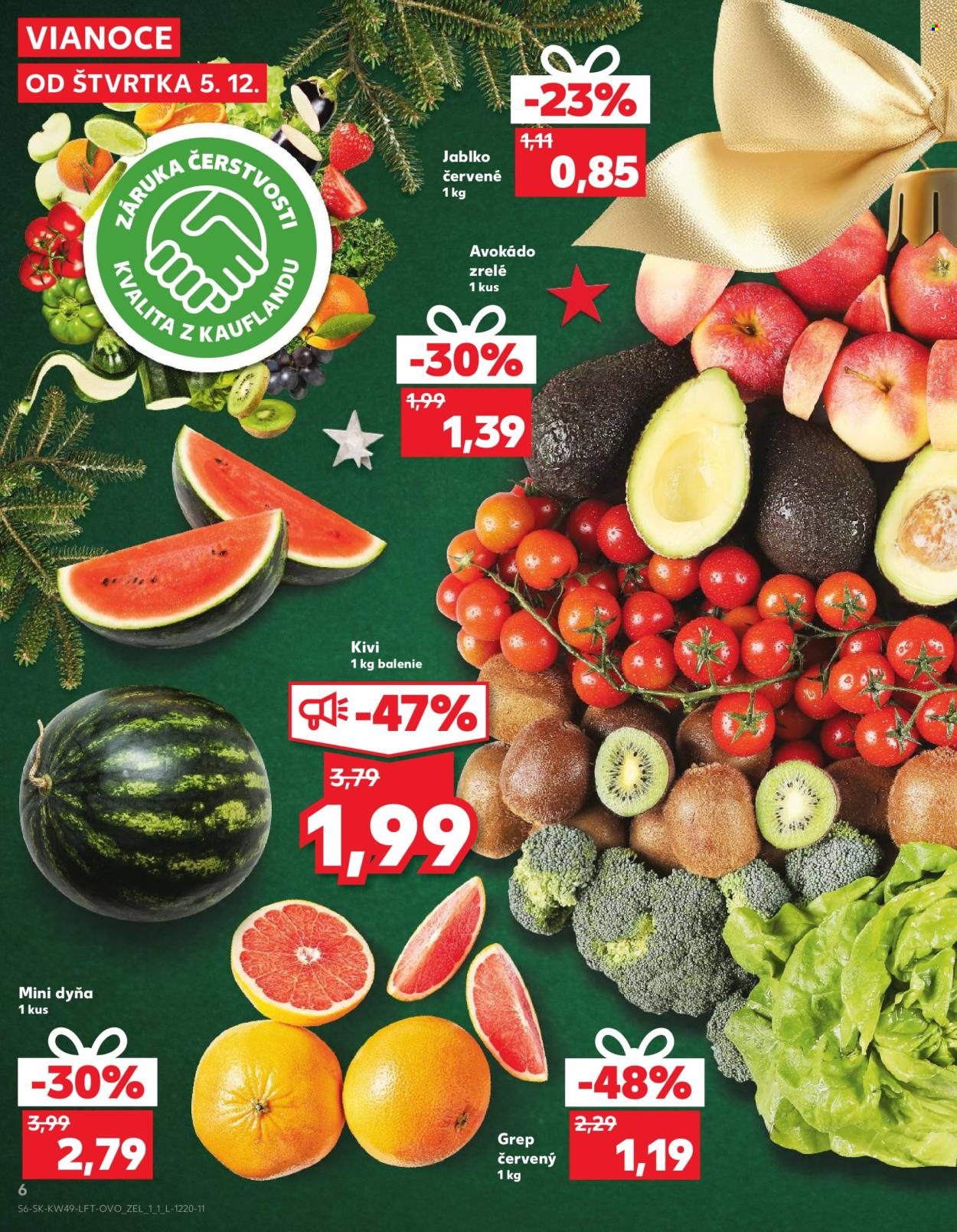 Leták Kaufland - 5.12.2024 - 11.12.2024. Strana 6