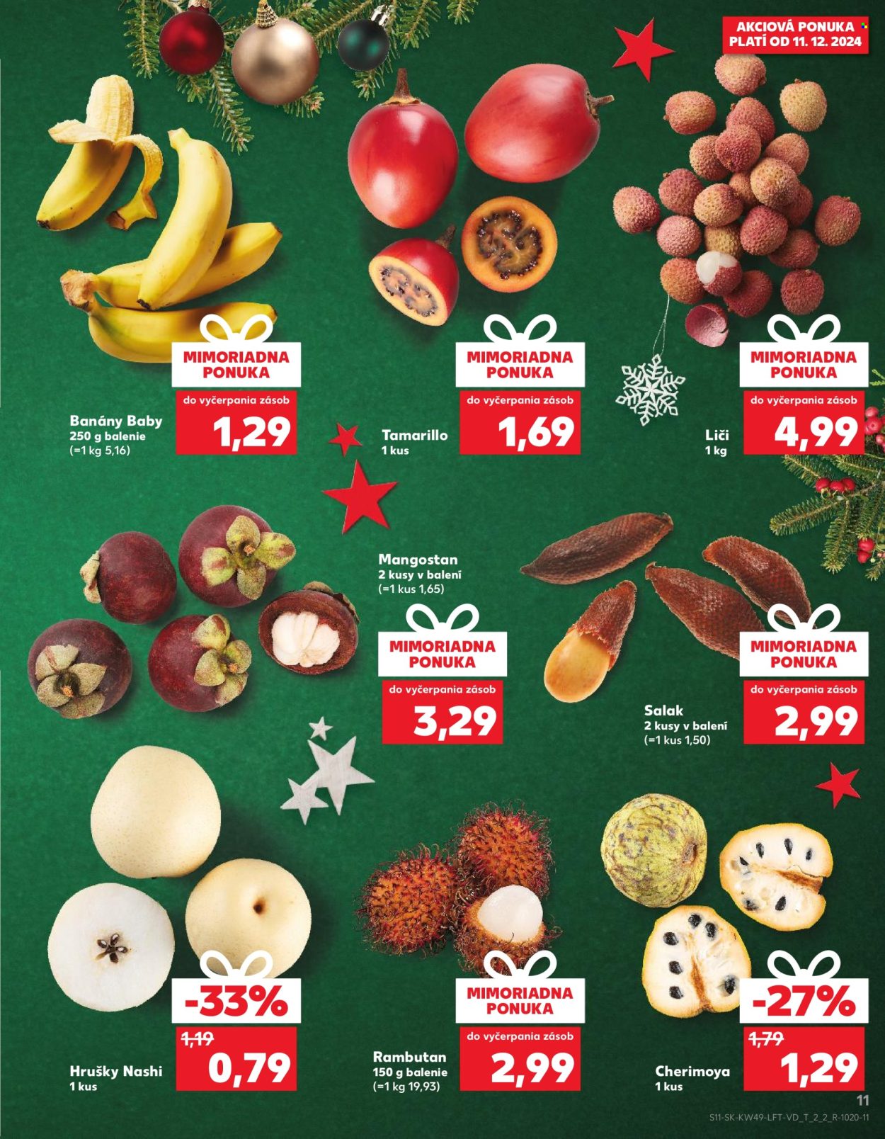 Leták Kaufland - 5.12.2024 - 11.12.2024. Strana 11