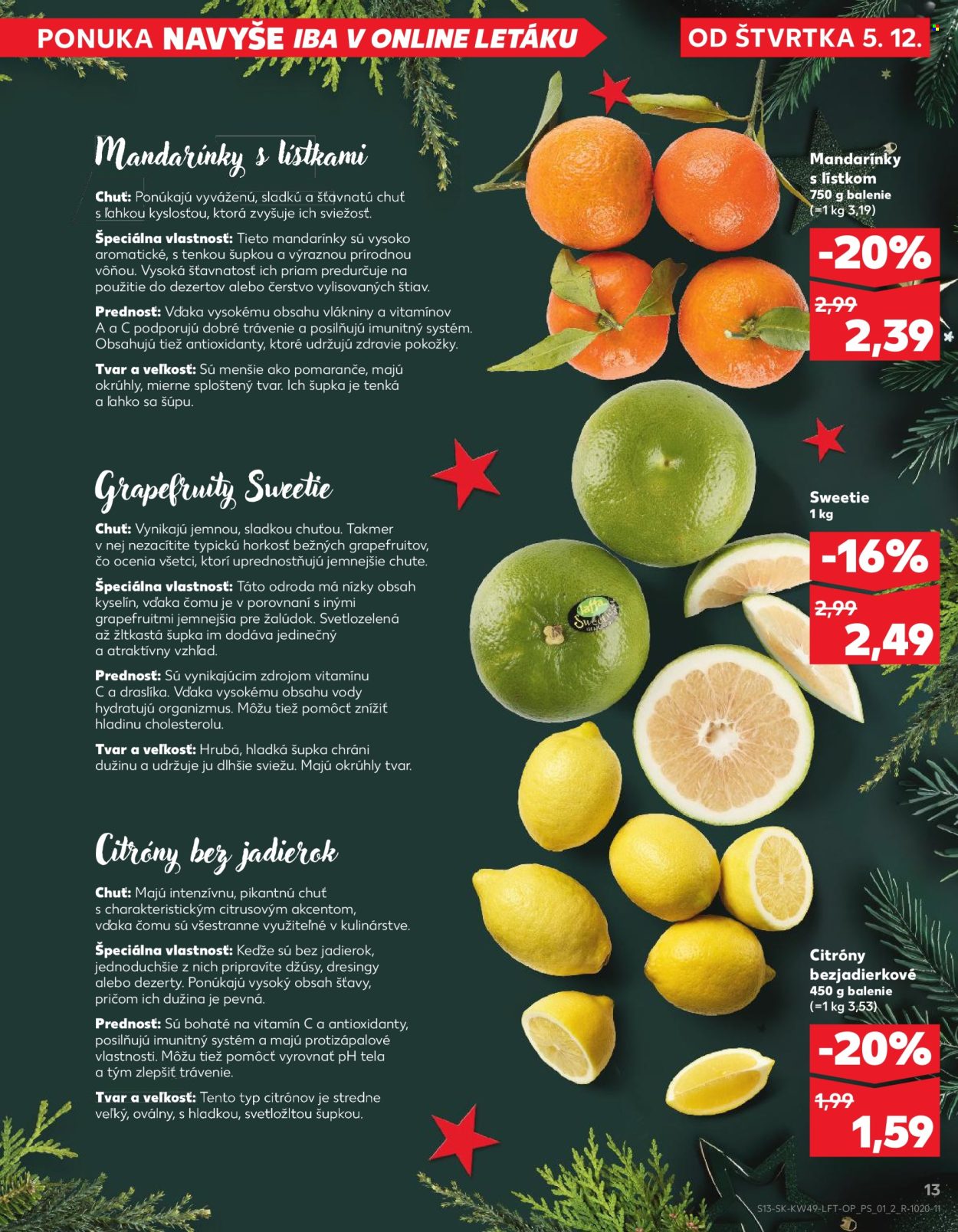 Leták Kaufland - 5.12.2024 - 11.12.2024. Strana 13