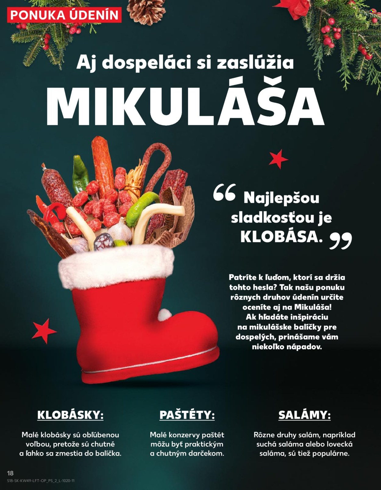 Leták Kaufland - 5.12.2024 - 11.12.2024. Strana 18