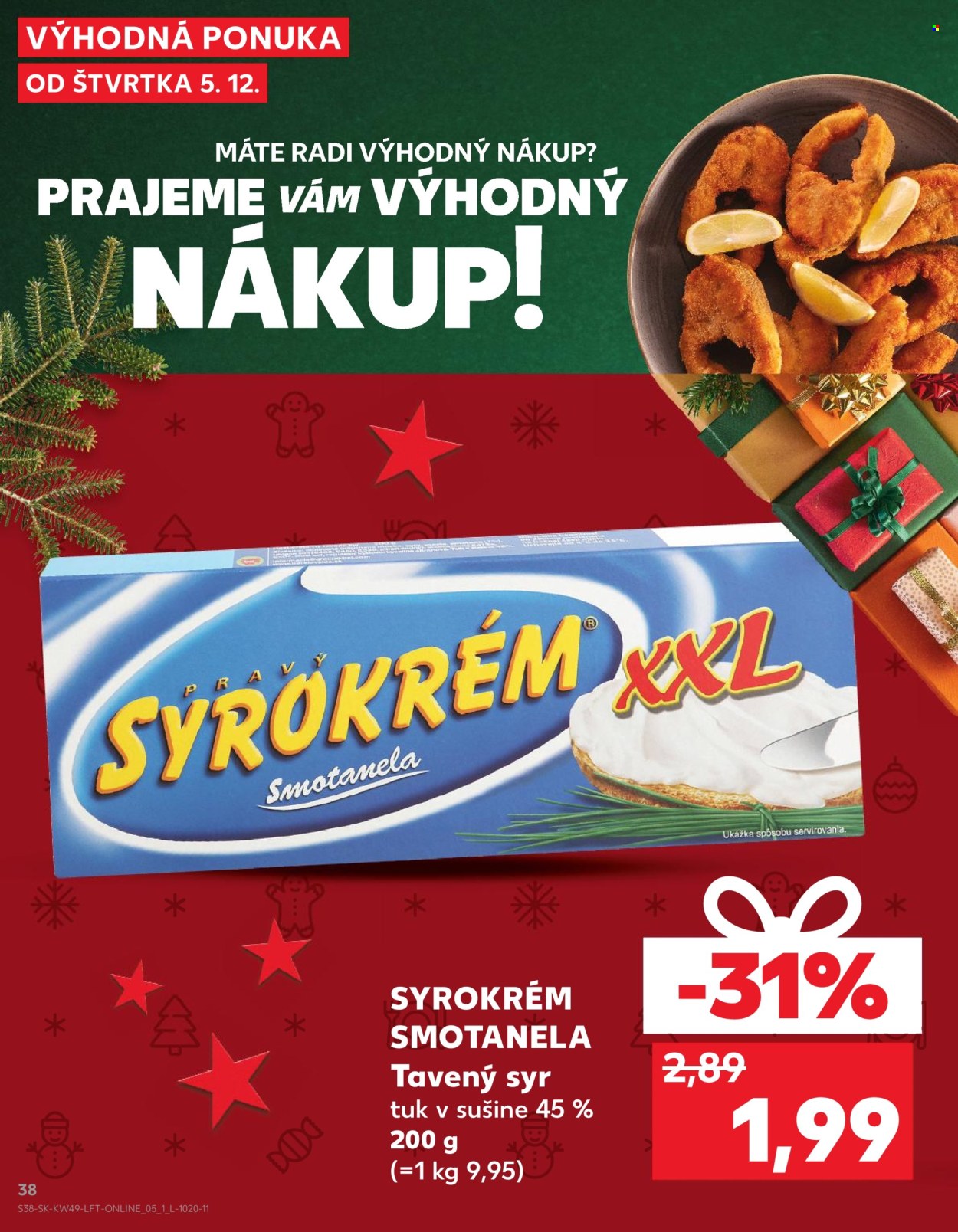 Leták Kaufland - 5.12.2024 - 11.12.2024. Strana 38