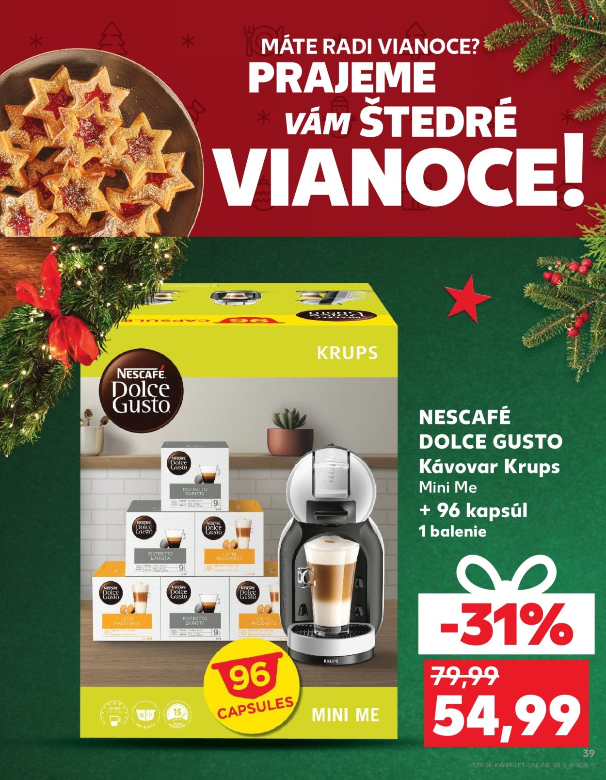 Leták Kaufland - 5.12.2024 - 11.12.2024. Strana 39