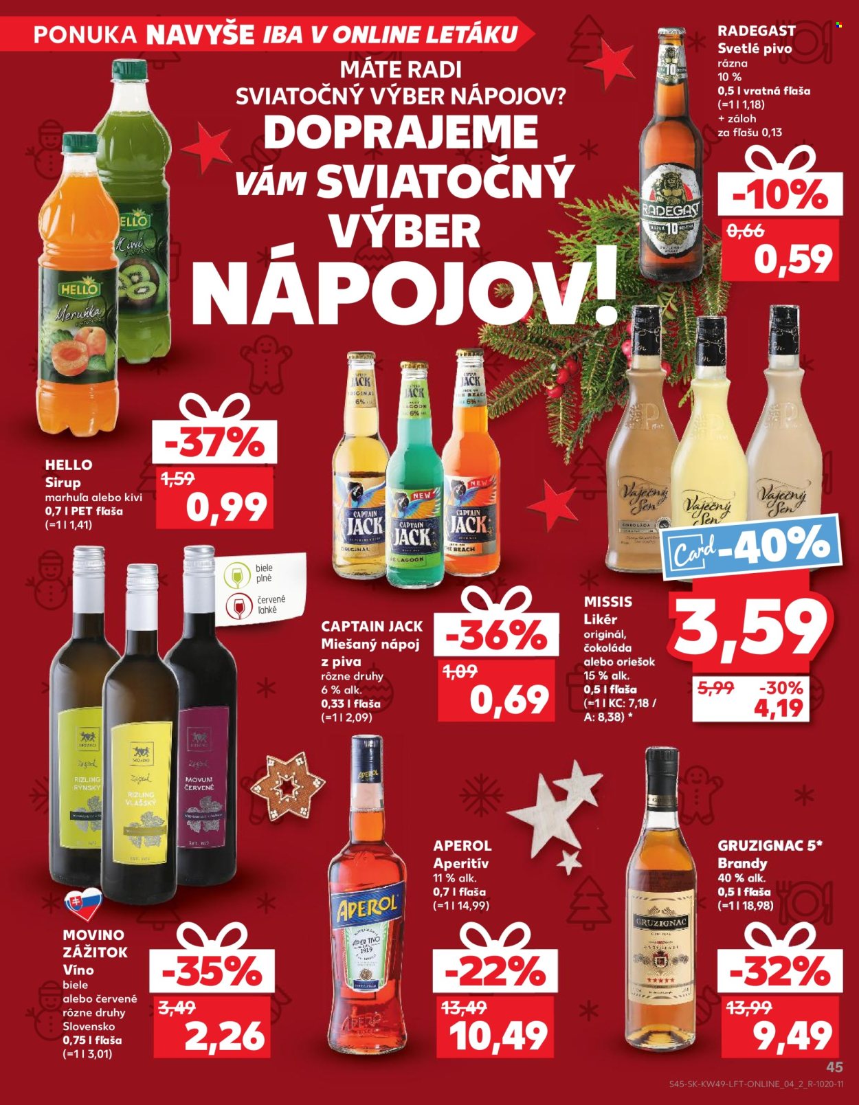 Leták Kaufland - 5.12.2024 - 11.12.2024. Strana 45