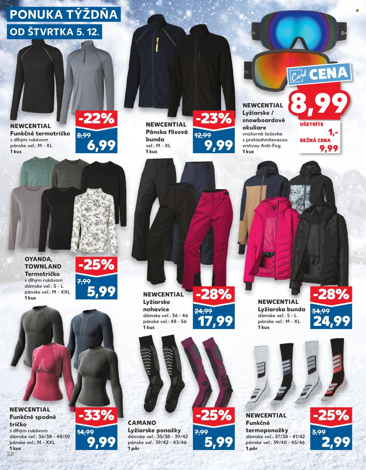 Leták Kaufland - 5.12.2024 - 11.12.2024. Strana 58