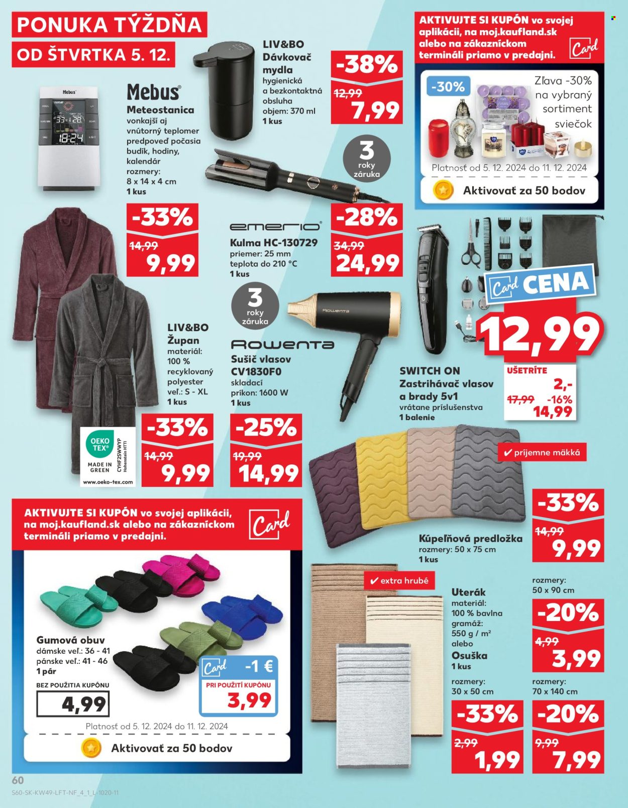 Leták Kaufland - 5.12.2024 - 11.12.2024. Strana 60