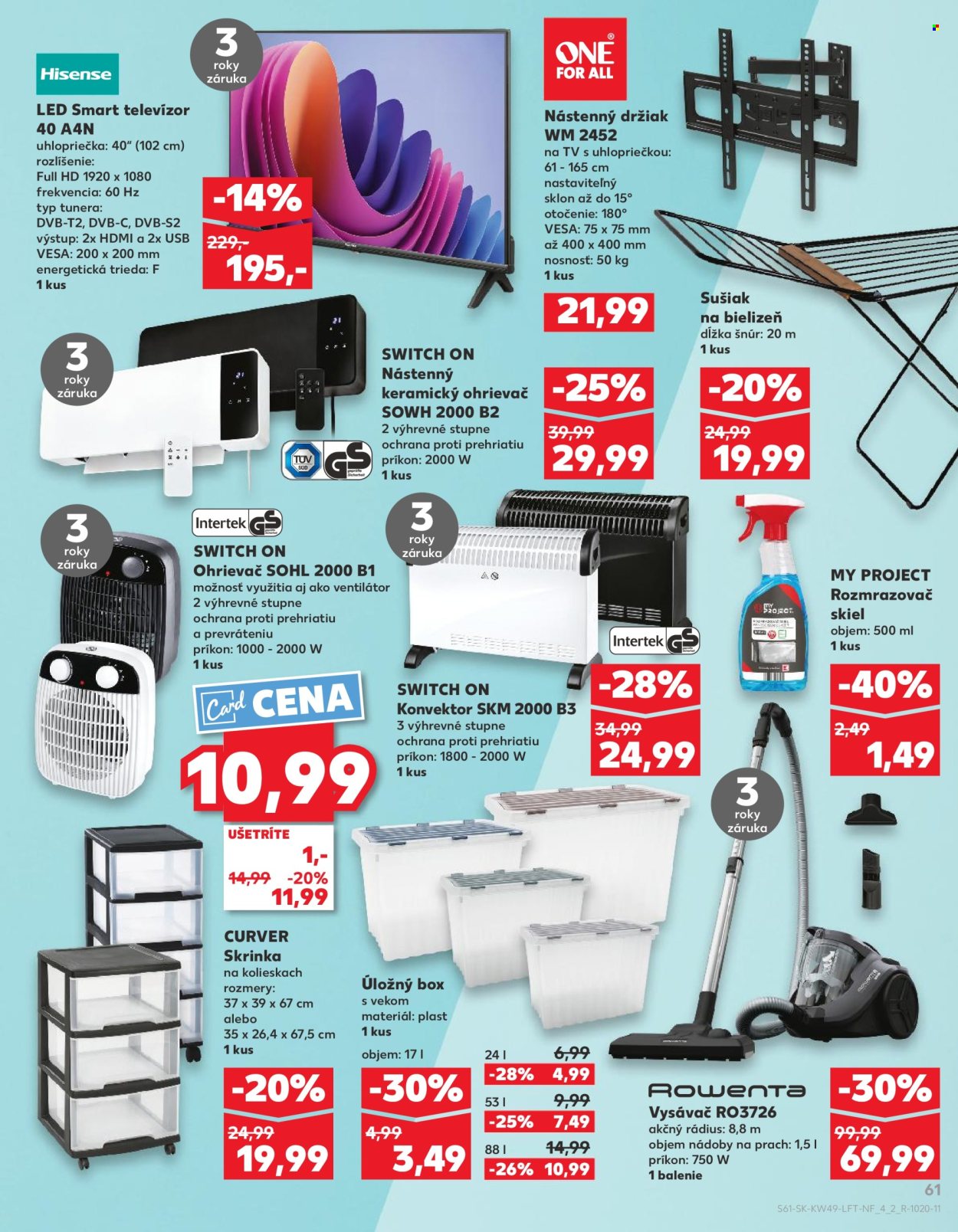 Leták Kaufland - 5.12.2024 - 11.12.2024. Strana 61