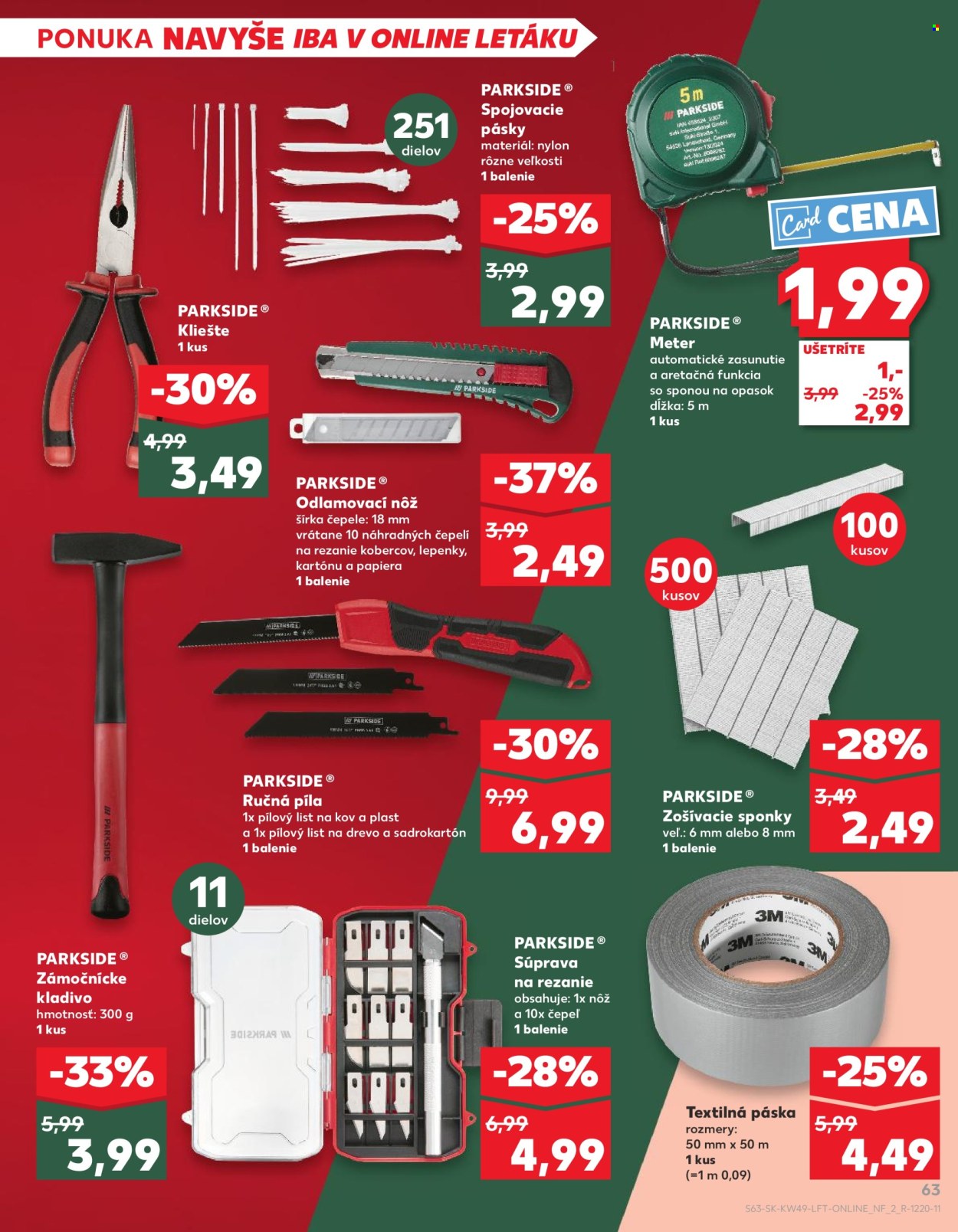 Leták Kaufland - 5.12.2024 - 11.12.2024. Strana 63