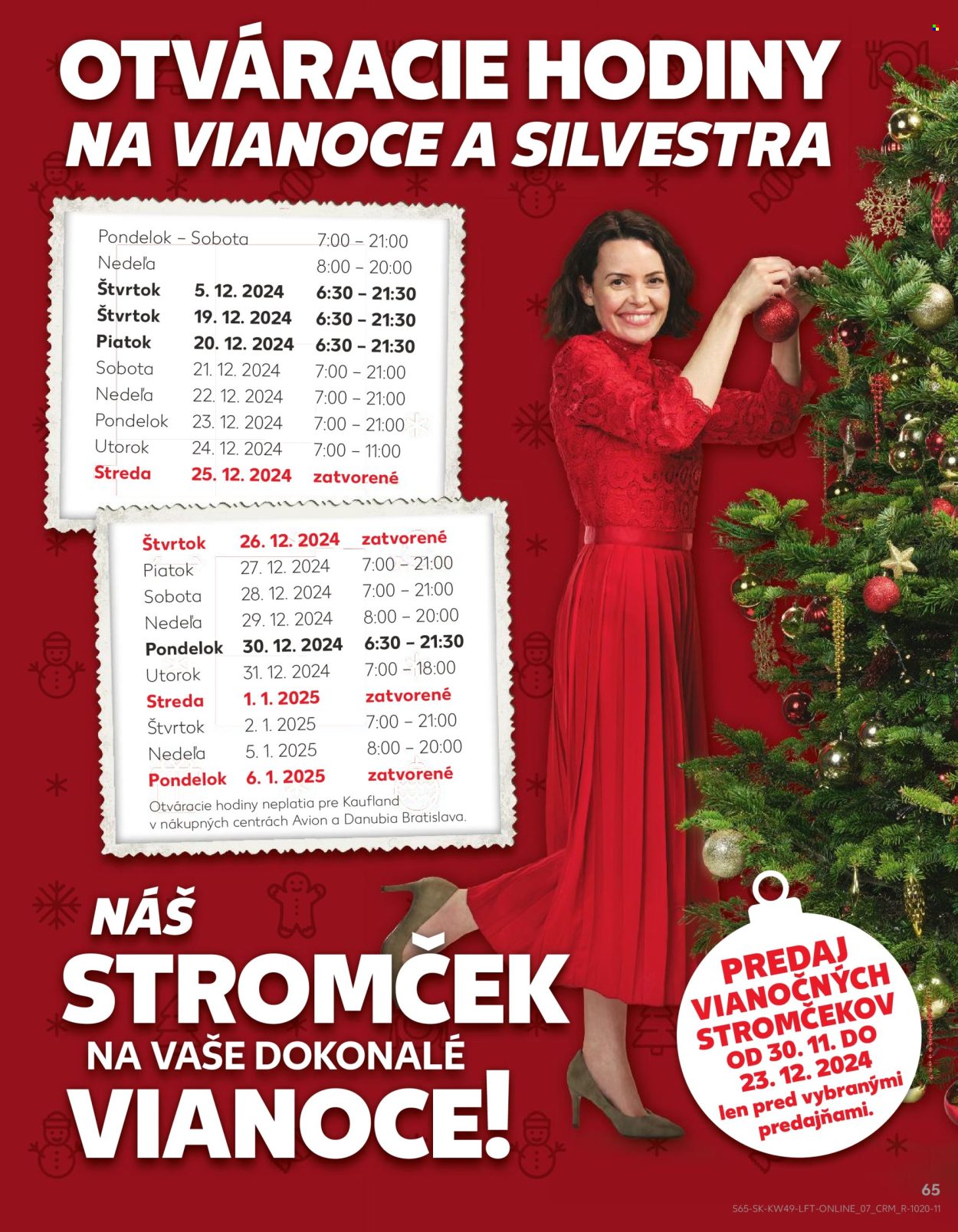Leták Kaufland - 5.12.2024 - 11.12.2024. Strana 65