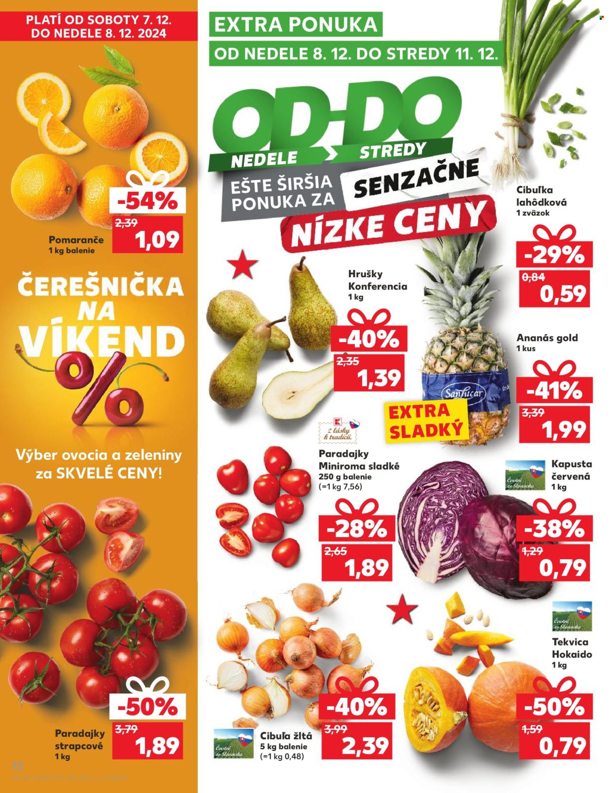 Leták Kaufland - 5.12.2024 - 11.12.2024. Strana 72