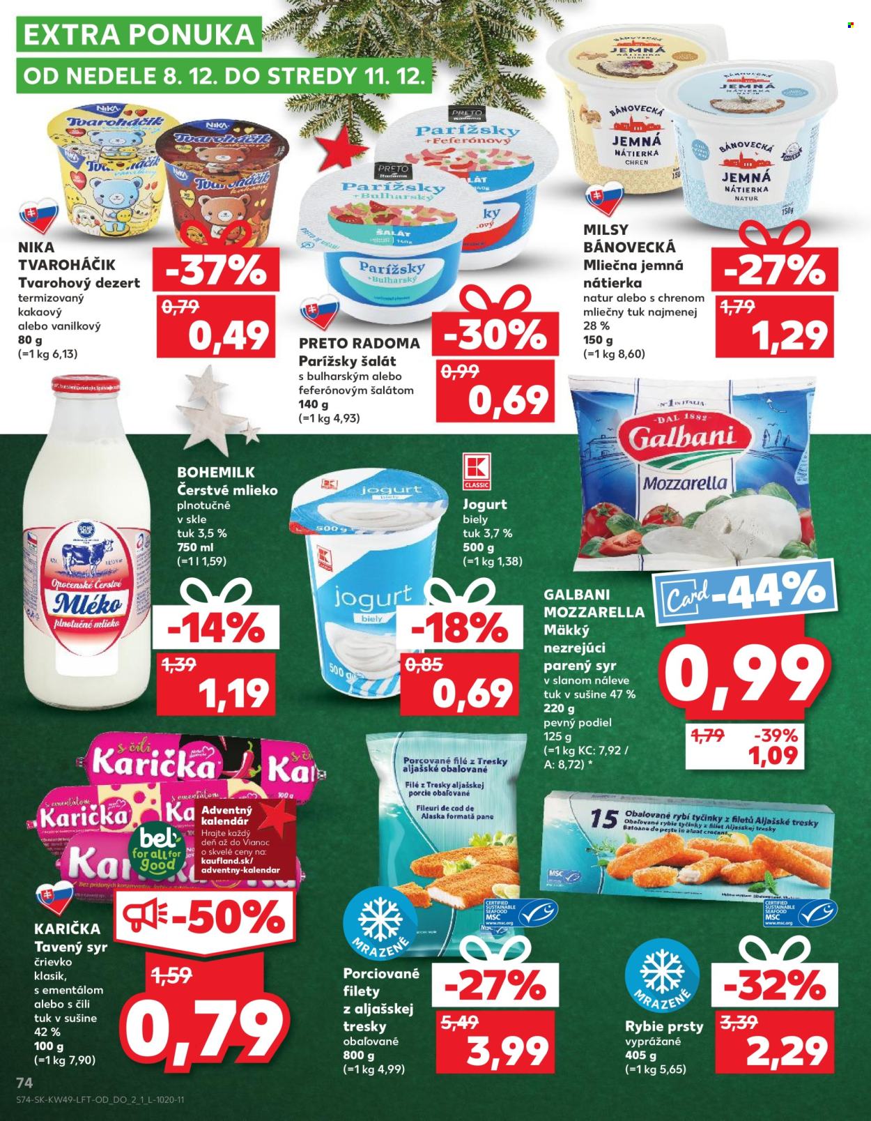 Leták Kaufland - 5.12.2024 - 11.12.2024. Strana 74