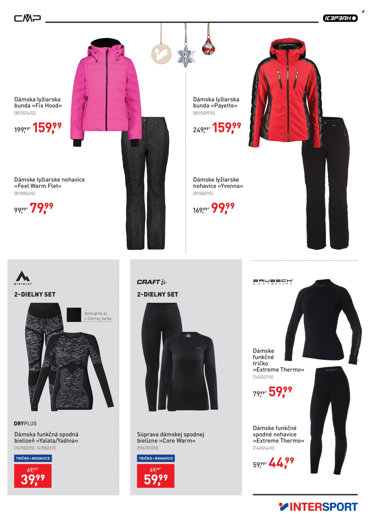 Leták Intersport - 4.12.2024 - 15.12.2024. Strana 9