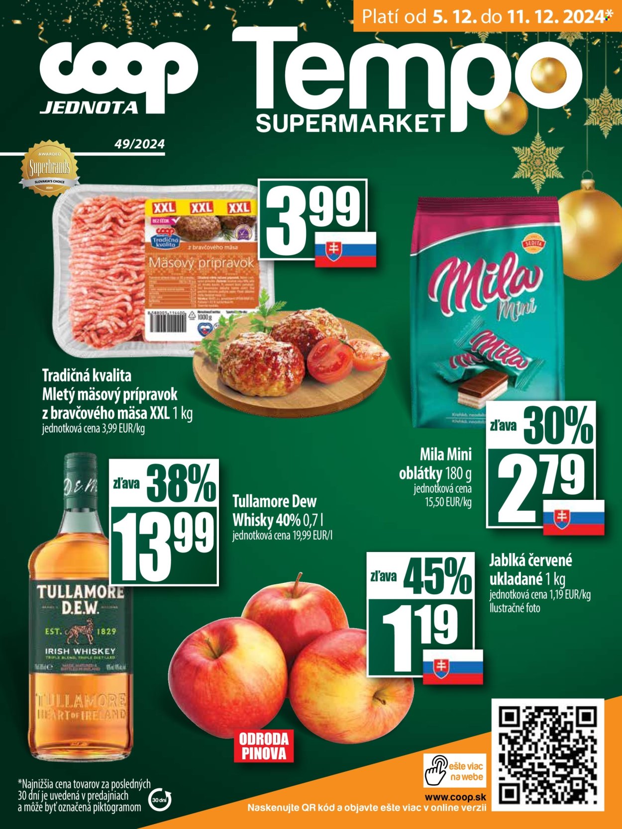 Leták COOP Jednota - 5.12.2024 - 11.12.2024. Strana 20