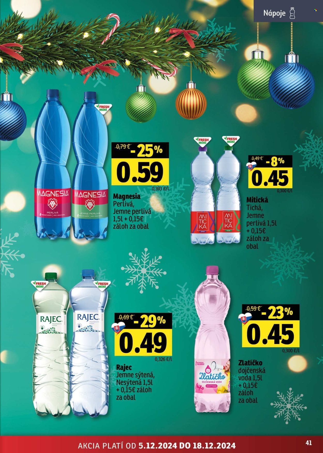 Leták FRESH - 5.12.2024 - 18.12.2024. Strana 41