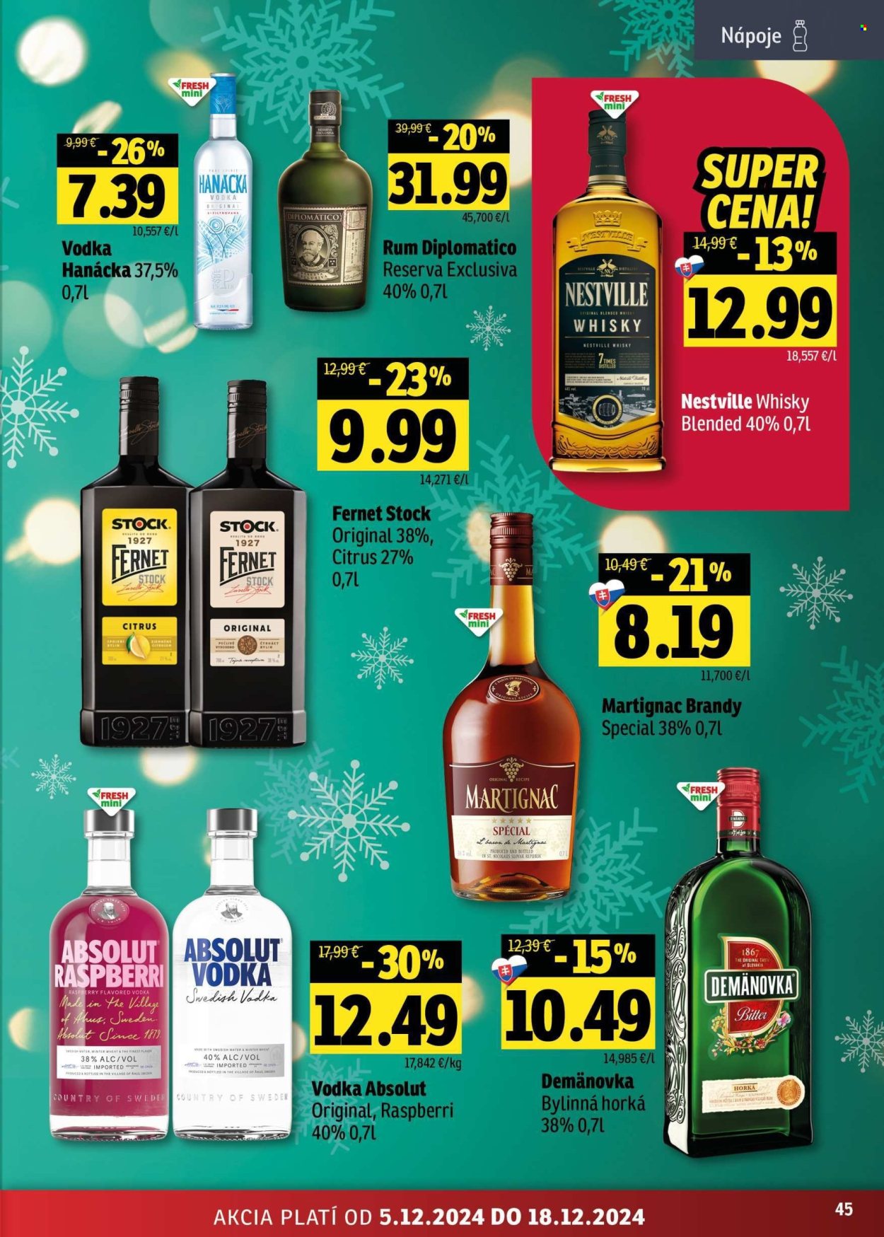Leták FRESH - 5.12.2024 - 18.12.2024. Strana 45