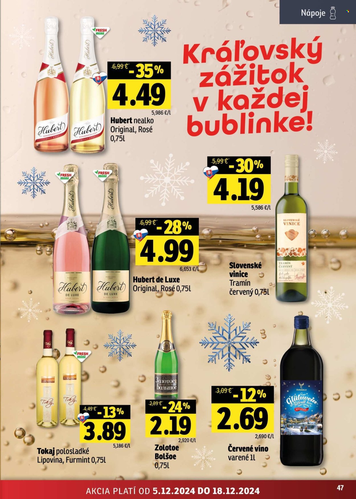Leták FRESH - 5.12.2024 - 18.12.2024. Strana 47