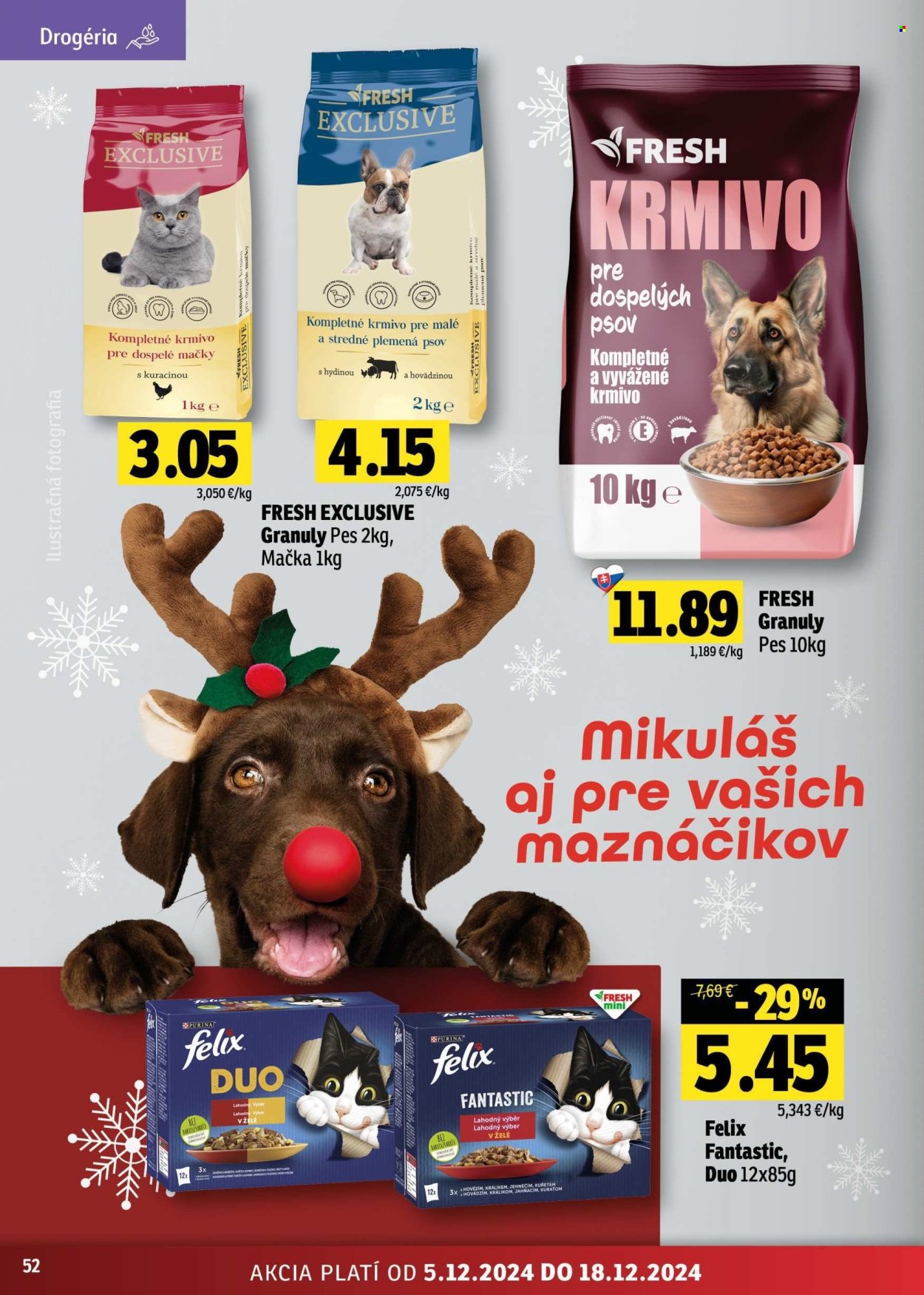 Leták FRESH - 5.12.2024 - 18.12.2024. Strana 52