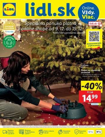 Leták Lidl - 9.12.2024 - 15.12.2024.