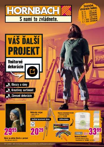 Leták Hornbach - 4.12.2024 - 18.12.2024.