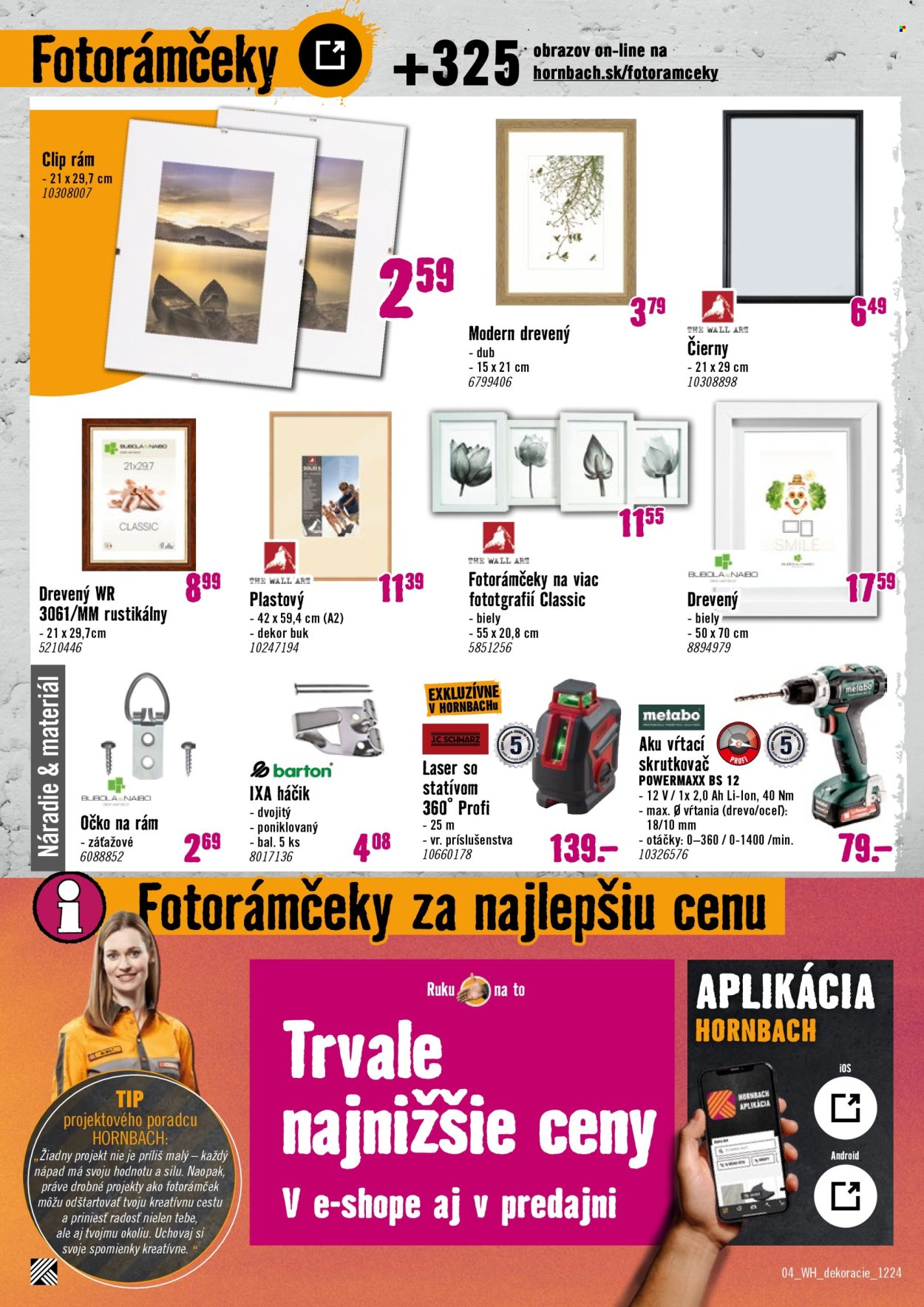 Leták Hornbach - 4.12.2024 - 18.12.2024. Strana 4