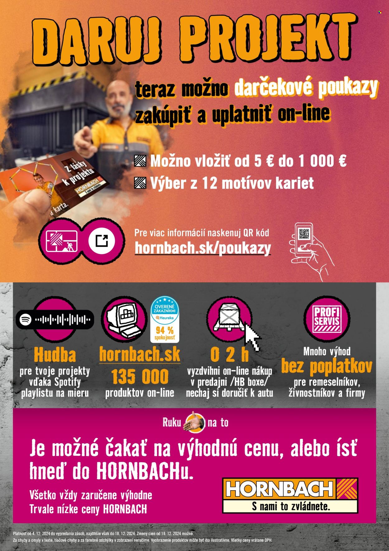 Leták Hornbach - 4.12.2024 - 18.12.2024. Strana 8