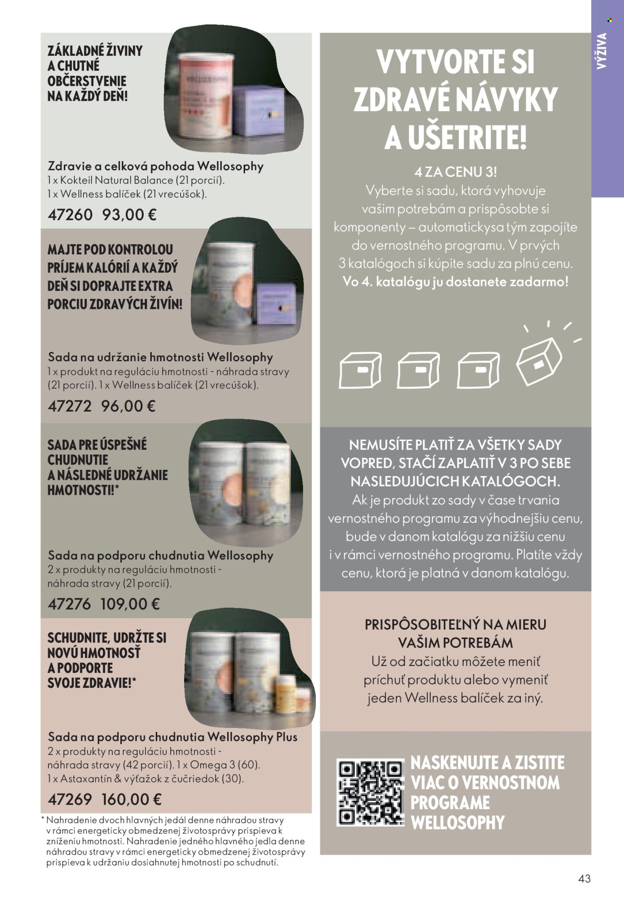 Leták Oriflame - 29.12.2024 - 18.1.2025. Strana 43