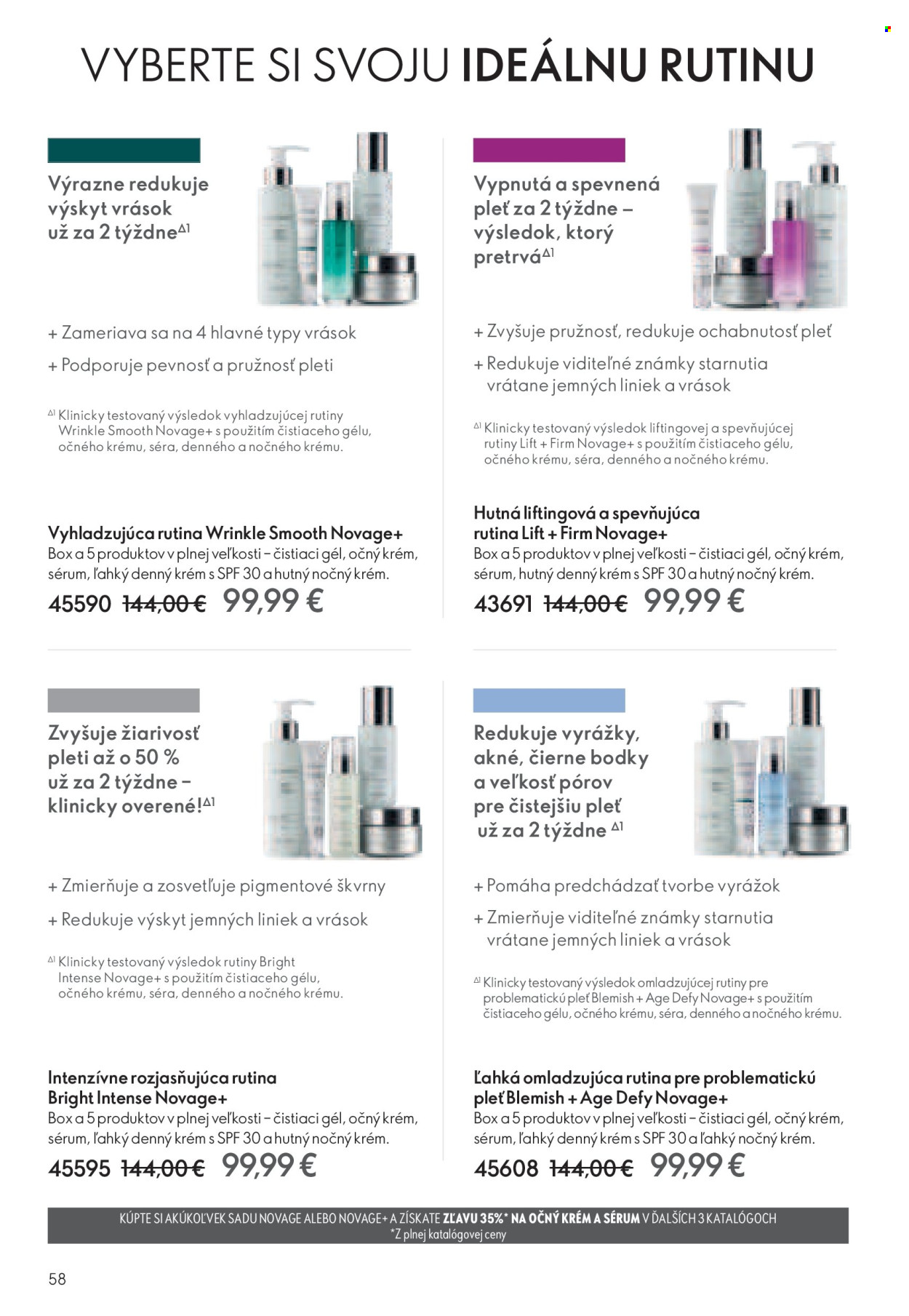 Leták Oriflame - 29.12.2024 - 18.1.2025. Strana 58